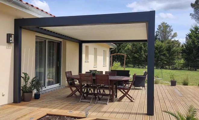 Installation de pergolas, Mont-de-Marsan, BEL'PORTE Menuiserie